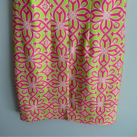 Gretchen Scott Designs Jersey Isosceles Dress Piazza Geometric Print Small - Picture 5 of 10